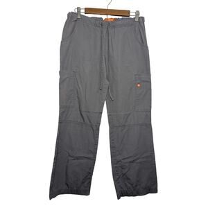 Women's Orange Standard Scrub Pants Gray Size S